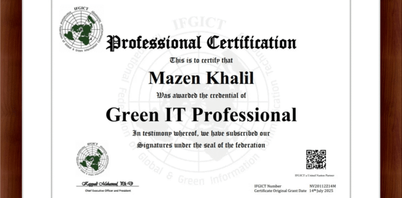 Green IT course