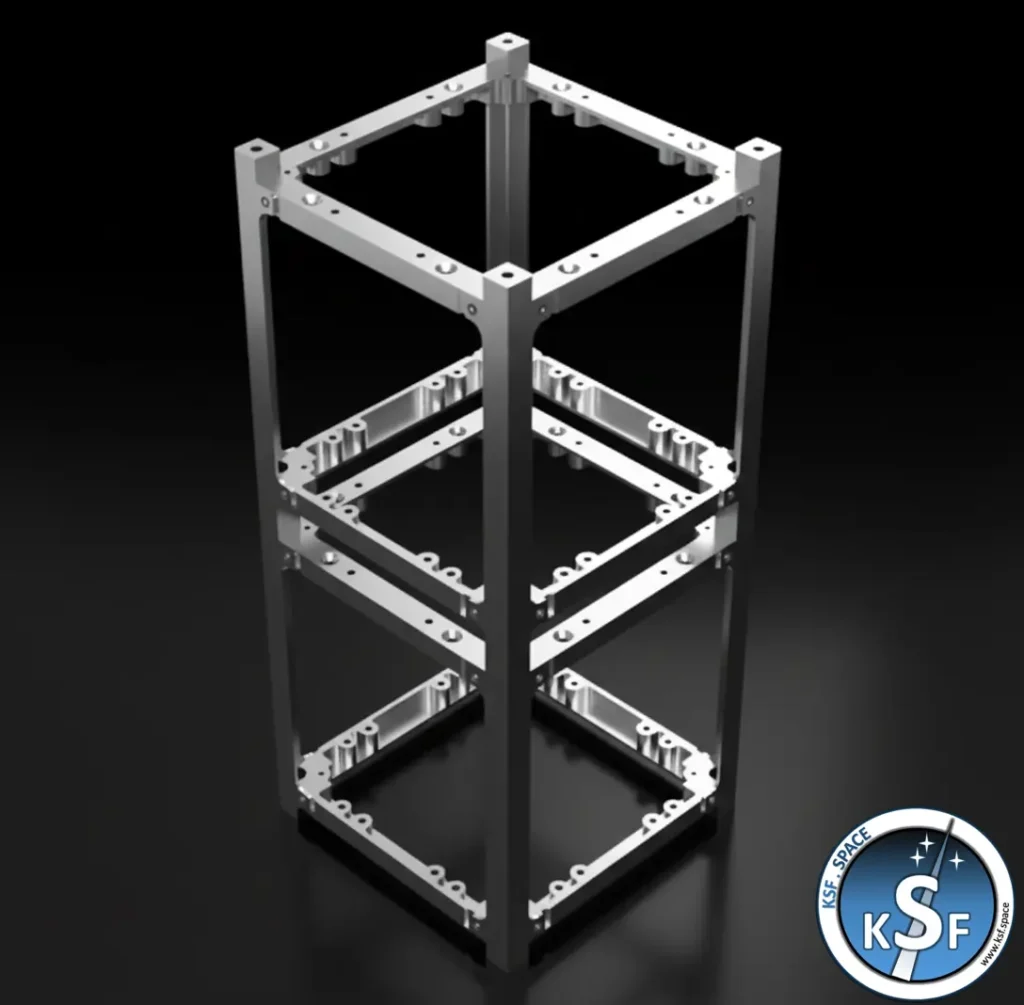2U CubeSat structure