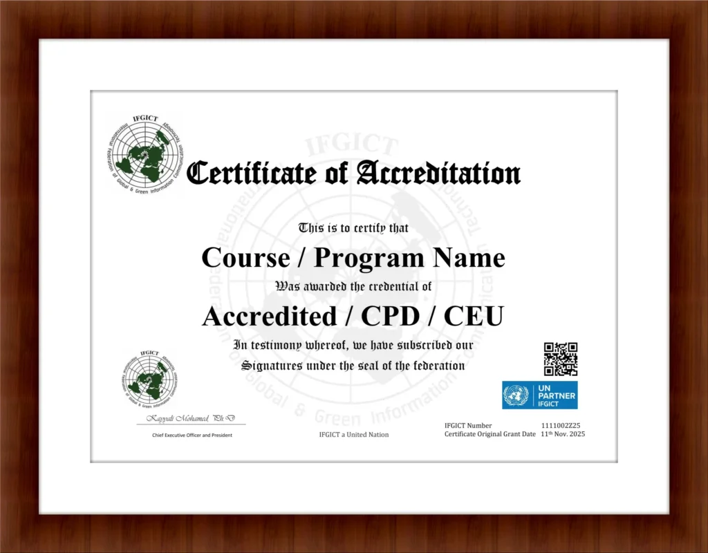 Training Course Accreditation